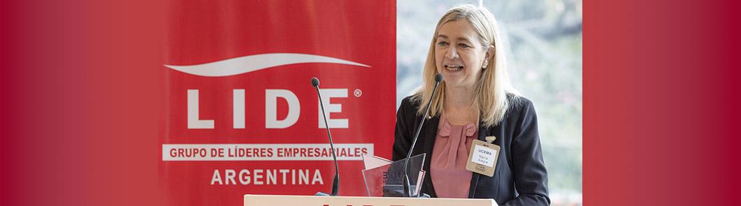 LIDE entrego el Premio Liderazgo 2023 a María Algre